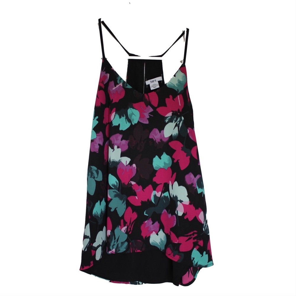 Bar III • NEW • floral tank top spaghetti straps